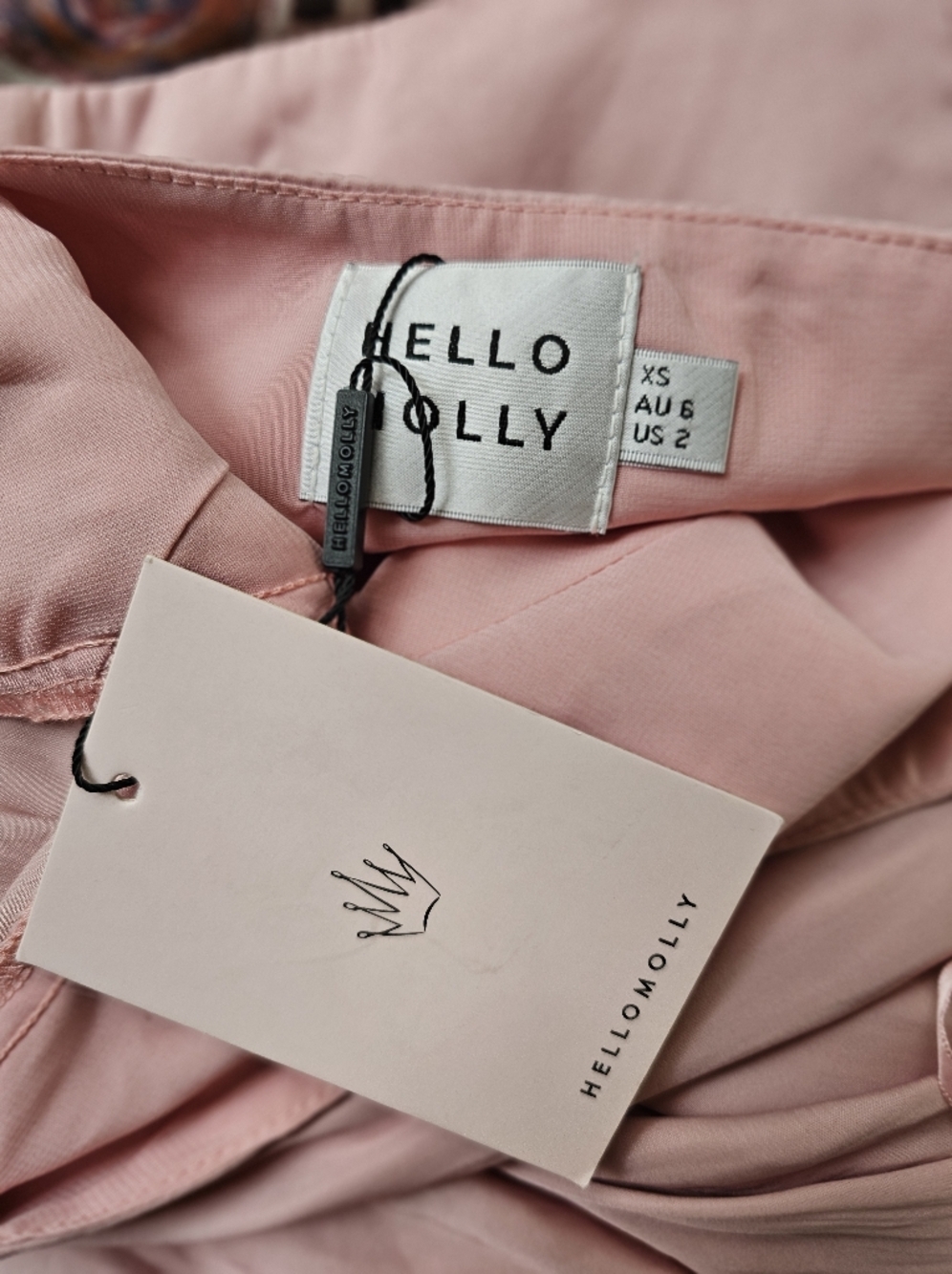 Hello Molly One-Shoulder Pale Pink Cutout Bodycon Dress - Picture 6 of 10